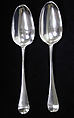 Two spoons, W. T., London, Silver, British, London